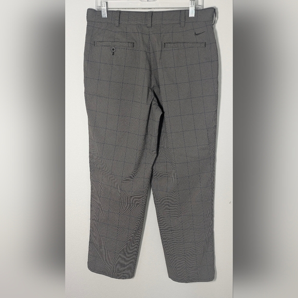 Nike Golf Mens Athleisure Performance Dri Fit Gridline Houndstooth Pants 32*30 - Picture 6 of 10